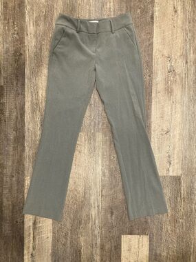 New York & Company Grey Tailored Dress Pants